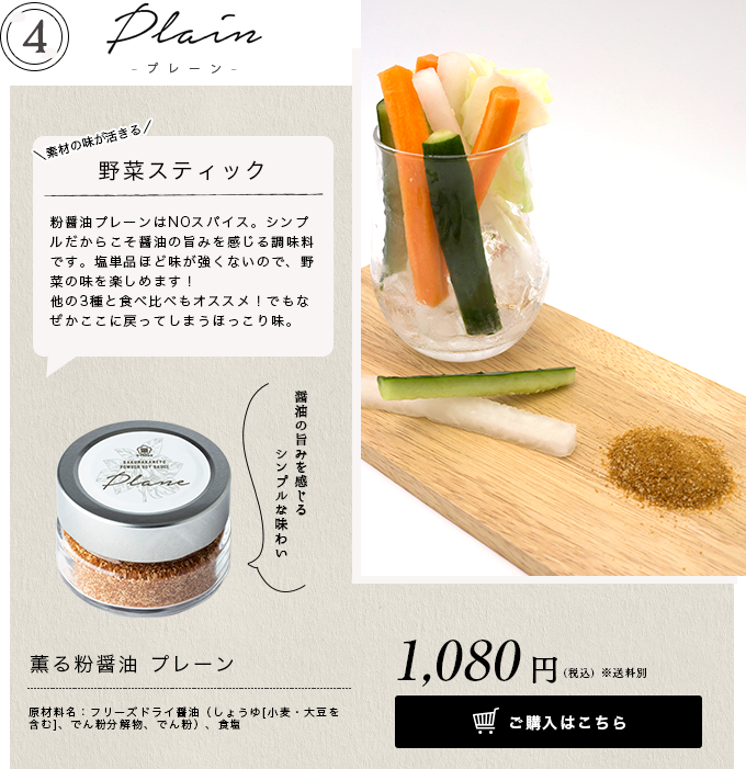 粉醤油レシピ