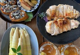 豚肉味噌焼き／真竹の煮物｜醤油大使レシピ